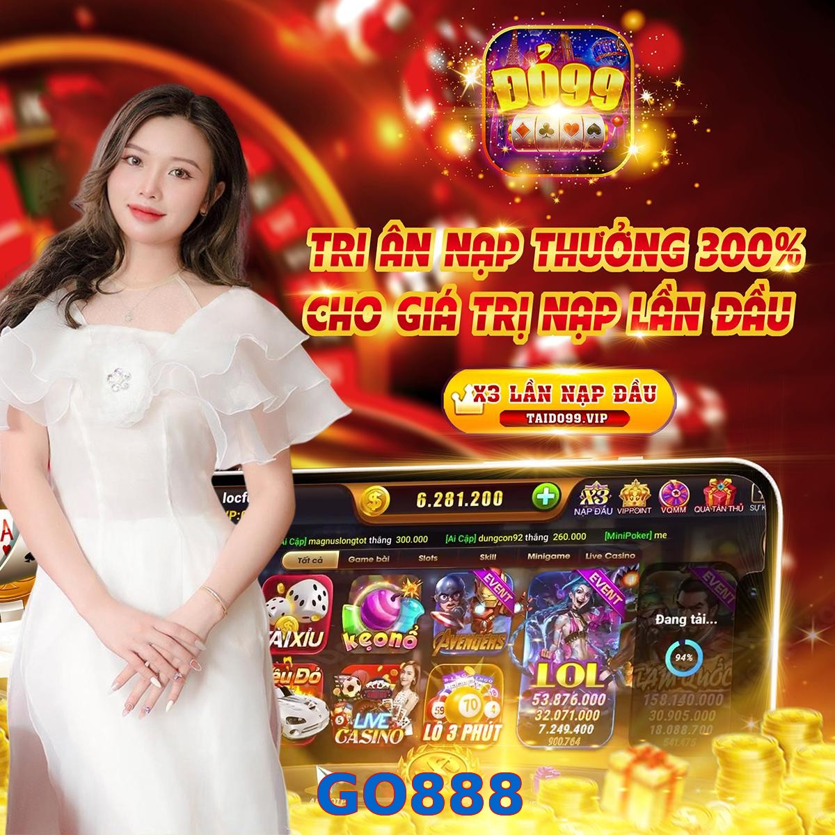 GO888